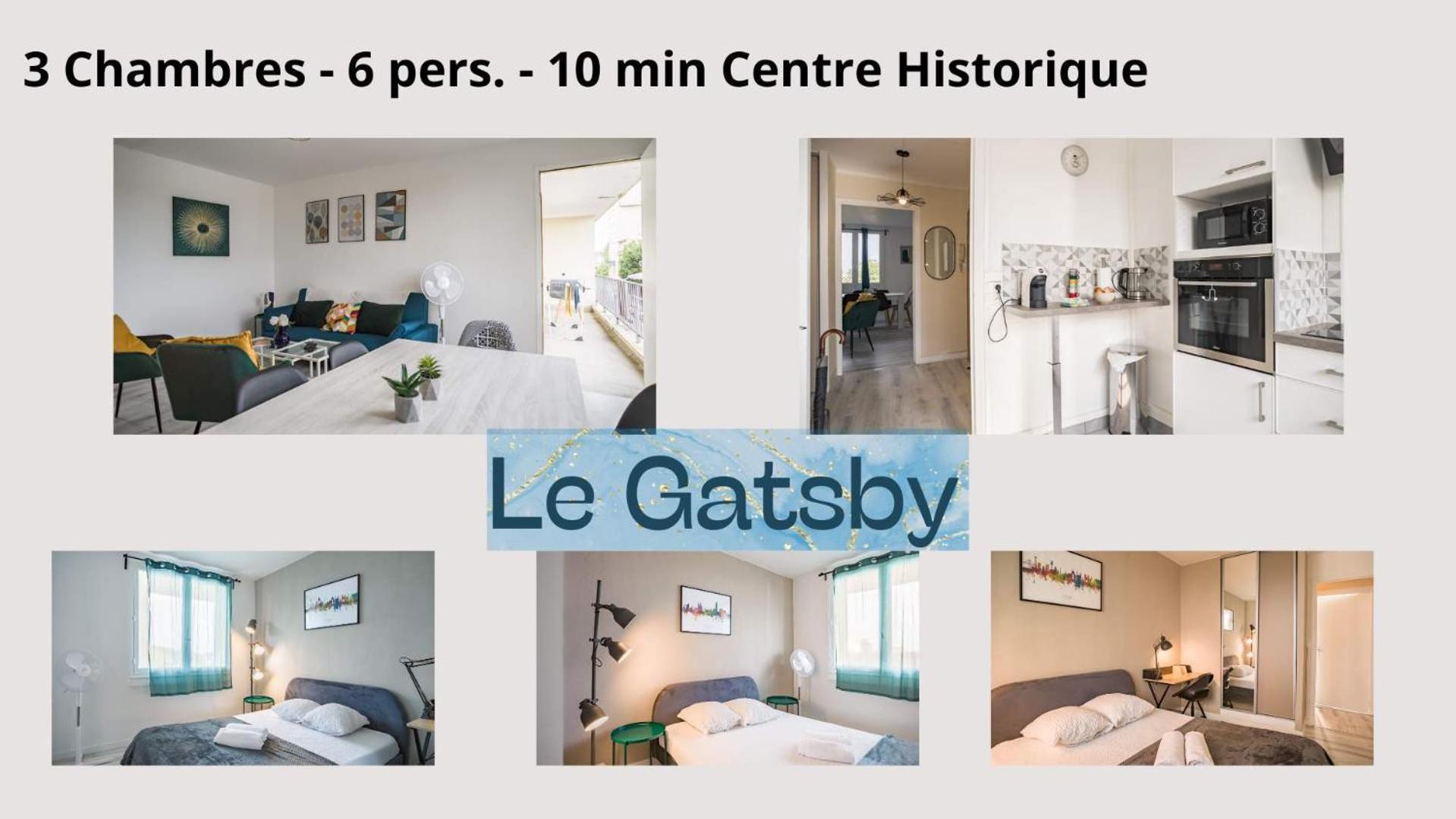 טרואה Le Gatsby - 3 Chambres - Centre-Ville מראה חיצוני תמונה